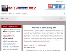Tablet Screenshot of battle-buddy.info